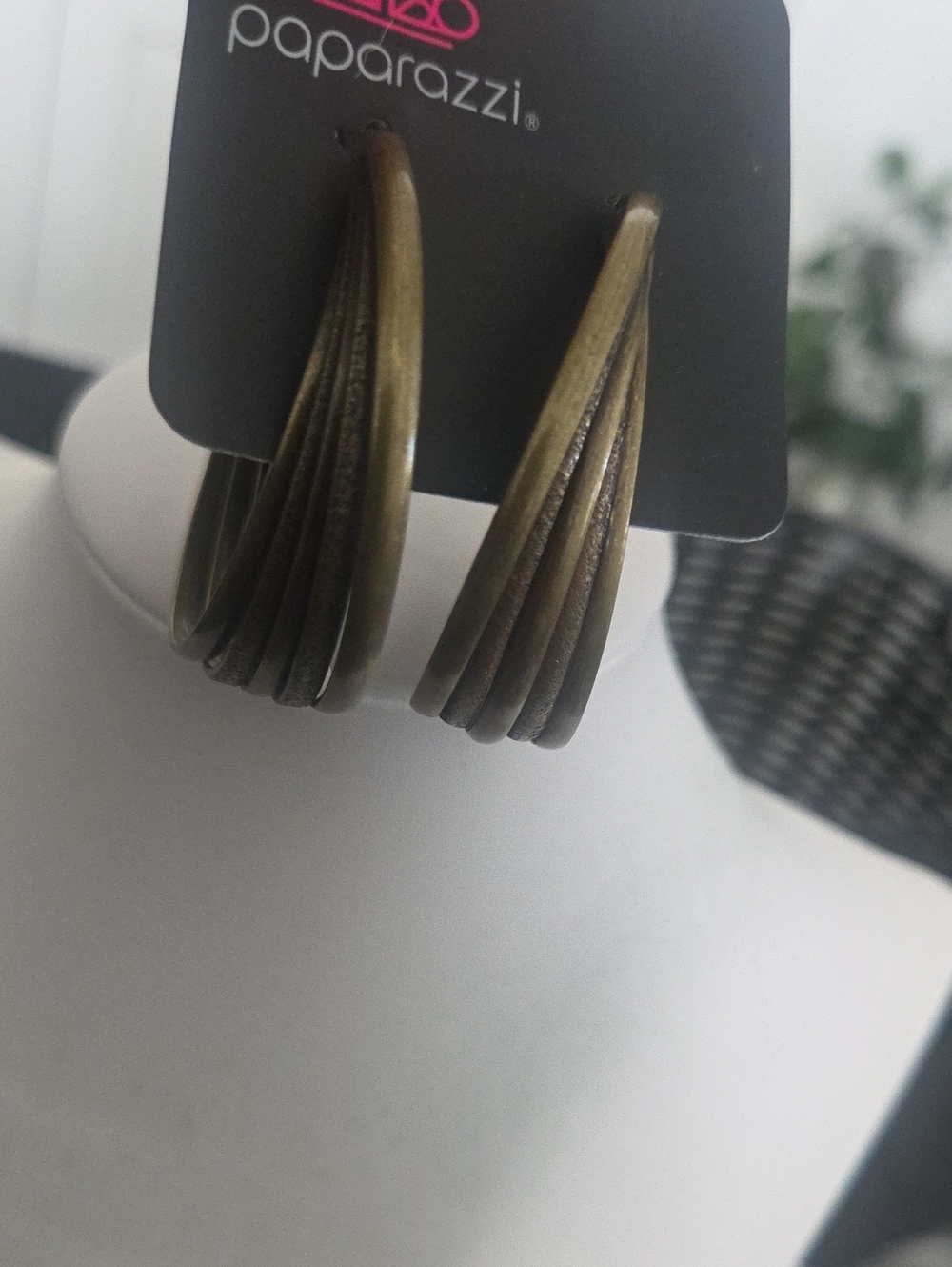 Paparazzi In Sync Brasd Earrings NWT